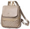 Eshow Rucksack Damen Klein Cityrucksack Minirucksack Mädchen Daypack leicht Schultertasche aus PU Leder Damenrucksack zum Alltag Reise Schule Freizeit Einkaufen