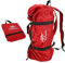 IGTOPS Klettern Seiltasche Tasche, Klettertasche Kletterseil Bag, Climbing Rope Bag Sporttasche Werkzeugsack Stabil Seilsack Rucksack, Faltbarer Schultergurt für Outdoor Camping Wandern (weiß)