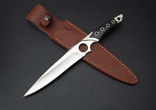 FARDEER Knife 00AS Coltello da Caccia all'aperto di Alta qualità Coltello da Sopravvivenza Coltello da Cintura per Esterni