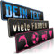 schildEVO 1 Fun-Schild geprägt | Schwarz Matt mit Wunschtext bis zu 16 Zeichen | Aluminium Namensschild | Individuelles Fun-Kennzeichen | Bohrlöcher & Saugnäpfe