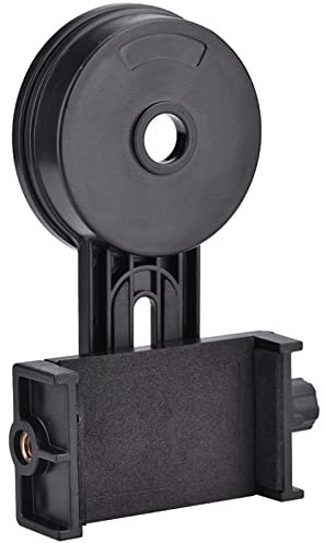 MUNEFE Adaptateur De Photographie Rapide pour Smartphone, Adaptateur De Télescope De Téléphone, Adaptateur Télescope Smartphone pour Télescope De Microscope Binoculaire Monoculaire