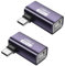 GELRHONR 90 Grad USB C zu B Adapter, Midi Konverter, Typ C Stecker Drucker Adapter für Eectric Piano DAC, Synthesizer, DJ Controller, Keyboard, i/ (Angle)