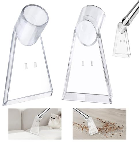 2PCS Nasssauger Aufsatz Transparent,Polster Nasssauger Aufsatz,Sprühextraktionsdüse,Teppich Reinigung Düsen,Polsterdüse Sprühsauger,Nasssauger Düse,für die Autopflege Sofa Steppung Düse Nasssauger