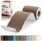 Cahomo Flicken Selbstklebend Stoff, Leinenstoff Patches Selbstklebend, 10x200 cm Leinen Reparatur Patches für Sofa, Autositze, Bootssitze, Bürostuhl, Vorhang - Hellbraun