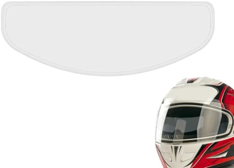 Motorradhelm-Regenfolie – klare, beschlagfreie und regensichere Visierlinse | Helmvisierfolie zum Schutz beim Fahren