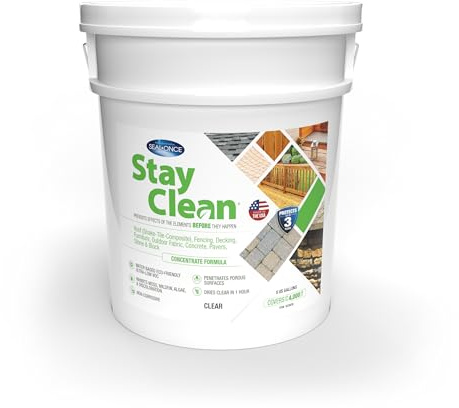 Seal-Once Stay Clean Moss Inhibitor & Cleaner Concentrate, 5-Gallon