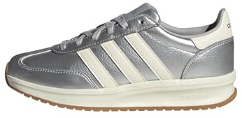 adidas Women's Run 70S 2.0 Shoes, Silver met./Off White/Grey Two, 9.5 UK