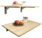 Mesa plegable multiusos para ordenador, mesa de comedor de 60 x 40 cm, estilo minimalista, para oficina, cocina, sala de estar, carga máxima de 15 kg