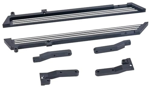 QWHTYO RC Cars Teile Kompatibel Mit Yikong YK4082 Für Absima Für Yucatan CR1.8 1/8 RC Crawler Car Metall Side Pedal Upgrades Teile