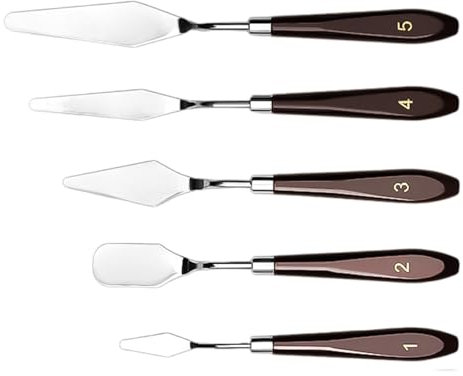 Klaisy 5pcs Spatules Gâteaux Professionnels