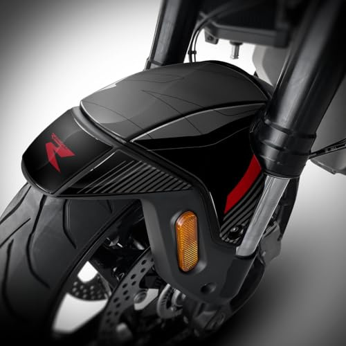Az Graphishop 3D-Aufkleber aus Harz, kompatibel mit BMW R 1300 R 2025, Schutz vor Stößen und Kratzern, Made in Italy ADPAR-R1300R-25 (Black Storm)