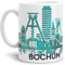 Tassendruck Bochum-Tasse Skyline - Kaffeetasse/Mug/Cup - Qualität Made in Germany
