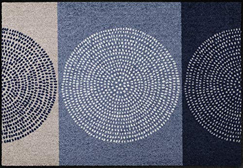 Salonloewe Fußmatte Nestor blau Größe 60x85 cm