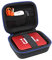 Difficile Viaggio Caso Custodia per JBL Go/GO2 Diffusore Bluetooth Portatile di GUBEE (nero)