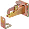 KOTARBAU Serratura Fermaporta Chiusura Montaggio da parete Gancio In acciaio massiccio Oro Blocca-Porta Stopper Piastra Blocco