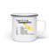Hochwertige Emaille Tasse - Dynamik - Trompeter - Musiker - Musik