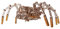 Wood Trick Mechanische Spinne 3D Holzpuzzle - Läuft bis zu 2 m - Holzmodellbausatz für Erwachsene und Kinder zum Bauen