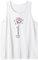 BoredKoalas Yoga Namaste Lilly Pink Lotus Flower Cute Hindi Yoga Lover Gift Tank Top
