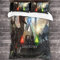 NICHIYOBI ARK: Survival Evolved Bettbezug Bettwäsche Set - Bettbezug und Kissenbezug,Mikrofaser,3D Digital Print dreiteiliger Bettwäsche (15,Single 135x200cm+80 * 80cm)