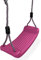 HOQ Asiento de columpio – tablero de columpio ajustable – columpio antideslizante resistente a la intemperie – Accesorios para jardín y parque infantil – Interior y exterior – Rosa