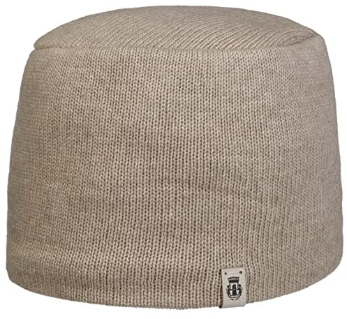Roeckl Toque Strickmütze mit Kaschmir Mütze Damenmütze Wintermütze Wollmütze Skimütze Damen - Futter, Futter Winter Herbst-Winter - One Size Hellbeige