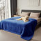 Bedding Aid wasserdichte Decke, Hundedecke Wasserdicht, Hundedecke Flauschig, Katzendecke, Hundedecke, Hundedecke Sofa, Königsblau/Dunkelgrün, Sofadecke (152x203cm)