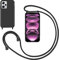 GoodcAcy Handykette Handyhülle für Xiaomi Redmi Note 12 Pro Plus,Smartphone Necklace Hülle mit Band Schutzhülle mit Kette zum umhängen Halskette Flüssig Silikon Case für Redmi Note 12 Pro Plus,Schwarz