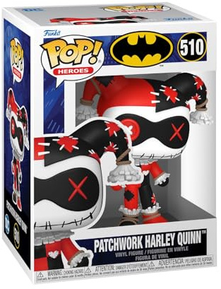 Funko Pop! Animation: Patchwork - Harley Quinn​ - DC Comics - Vinyl-Sammelfigur - Geschenkidee - Offizielle Handelswaren - Spielzeug Für Kinder und Erwachsene - Comic Books Fans