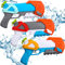 Wasserpistole für Kinder,Wasserpistole 3er Set Wasserpistolen Spritzpistolen Reichweite 10-11 Meter, Fassungsvermögen 800ml Wasserspaß Strand Spielzeug im Freien für Kinder und Erwachsene Strandpool