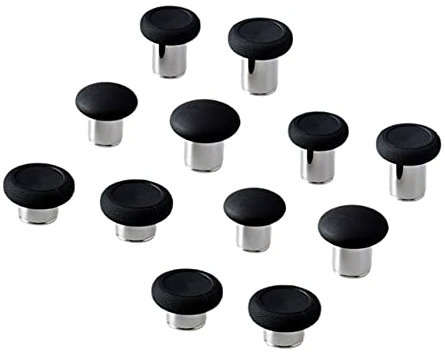 Lot de 2 poignées de rechange 6 en 1 pour manette One Elite – Noir