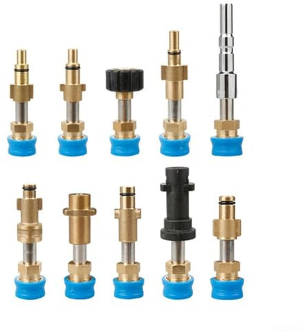 ANLU/N ilfisk Adaptateur de lance pour nettoyeur haute pression, libération rapide, taille 12 mm (9, pour Nilfisk Gerni)