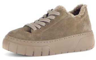 Gabor Damen Low-Top Sneaker, Frauen Halbschuhe,Strassenschuhe,Sportschuhe,Freizeitschuhe,Turnschuhe,Laufschuhe,Farro (DBS: Webl.),37 EU / 4 UK