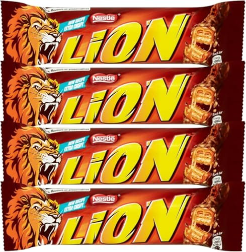 Milk Chocolate Bar Bundle With Lion Milk Chocolate Bar 50g (4 Pack)