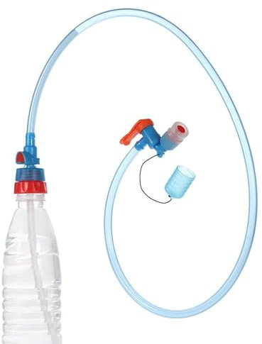 Hydration Drinking Tube, Water Bottle Beverage Tube Hose, Hydration Packs Drink Tube, Hydration Bladder Replacement Tube, Compatible with Most Water Bottle and Hydration Bladder