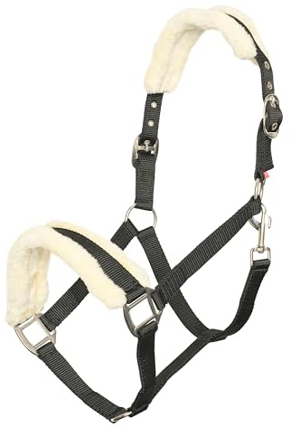 Imperial Riding Halfter IRHClassic Fur, Black, Foal
