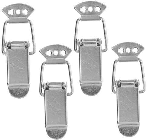 4 Stück Metall Schnallenverschlüsse in Entenschnabelform