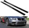 PAPEP Auto Seitenschweller für BMW E90 E91 E92 E93 M3 2007-2013, Seitenschweller Verlängerung Seitenrock Flügel Diffusor Trittbretter Anticrash Zubehör,Glossy Black
