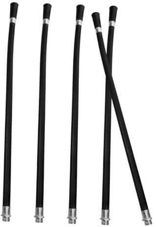 DIYEAH 5 Stück Feuerlöschdüse Düsen Feuerlöscher Zubehör Teile Tülle Wasserleitung durch Ventil Wasserrohr Zündkerzen-Abzieher Kriechölspray für verrostete Schrauben Brennholz PVC Black