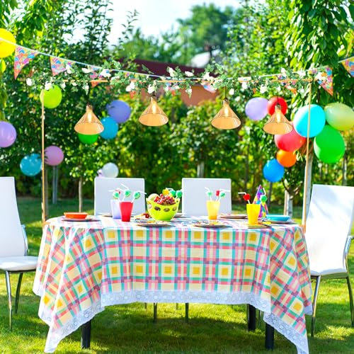 Guniata Verstellbarer Tischstangenständer,Tisch Ballonbogen mit Klemmen,Tischbogenständer,Wiederverwendbarer Bogenständer,Hochzeitsbogen,Hintergrundständer,Dusche,Fotokabine(golden)