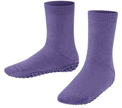 FALKE Unisex Kinder Stoppersocken Catspads K Hp Baumwolle rutschhemmende Noppen 1 Paar, Lila Lilac 6925, 39-42