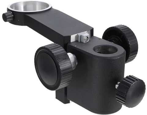ANDRESLAD 50 mm Mikroskop Fokussierhalter aus Kunststoff Leicht und Tragbar Verstellbarer Objektivhebeständer für Industrielle Mikroskopkameras für Präzise Fokussteuerung