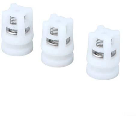 Lot de 3 clapets anti-retour pour nettoyeur haute pression Tête de pompe Kit de réparation en métal et plastique pour machine à laver, 3 tailles disponibles (C)