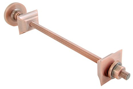 West Radiators W-TRS-LUX-AC Cast Iron Radiator Luxury Wall Stay/Tie - Antique Copper
