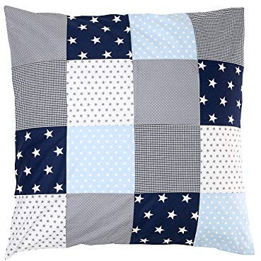 ULLENBOOM Kissenbezug 80x80 Baby - Kopfkissenbezug aus 100% Oeko-TEX Baumwolle - Auch als Baby Bettwäsche geeignet - Ideal als Kissenbezug für Kinderwagen