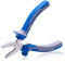 SPEEDWOX Micro Linemans Pliers Mini Combination Pliers 5 Inches Small Wire Cutters for Jewelry Making Precision Fine Pliers Serrated Jaw Craft Hand Tools with Spring Chrome Vanadium Steel
