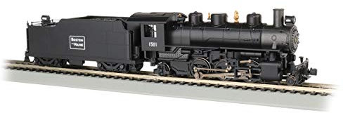 Bachmann Prairie 2-6-2 Locomotiva a vapore w/Smoke & Tender - Boston & Maine #1501 - Scala HO