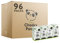 The Cheeky Panda - Fazzoletti tascabili in bambù. Confezione in blocco da 96 pacchetti (10 fazzoletti per pacchetto). Ipoallergenici, ecologici, morbidissimi, forti e sostenibili