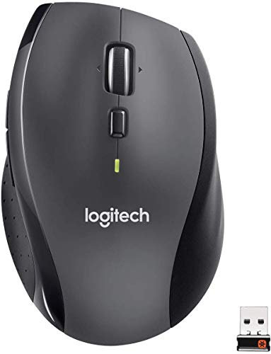 Logitech M705 Souris sans fil pour Windows, Mac, chromée pour ordinateur portable et ordinateur – Noir (Reconditionné)