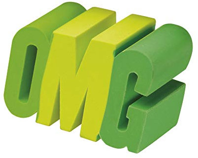 Westcott E-66067 GREEN 3D-RadiererOMG, grün, 3 x 5 x 2,5 cm