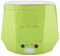 Vaporizador de alimentos, 24V 140W 1.3 L Eléctrico Portátil Multifuncional Mini Olla arrocera Vapor Carro Camión Olla arrocera Calentador de alimentos para oficina, al aire libre, uso escolar(Verde)